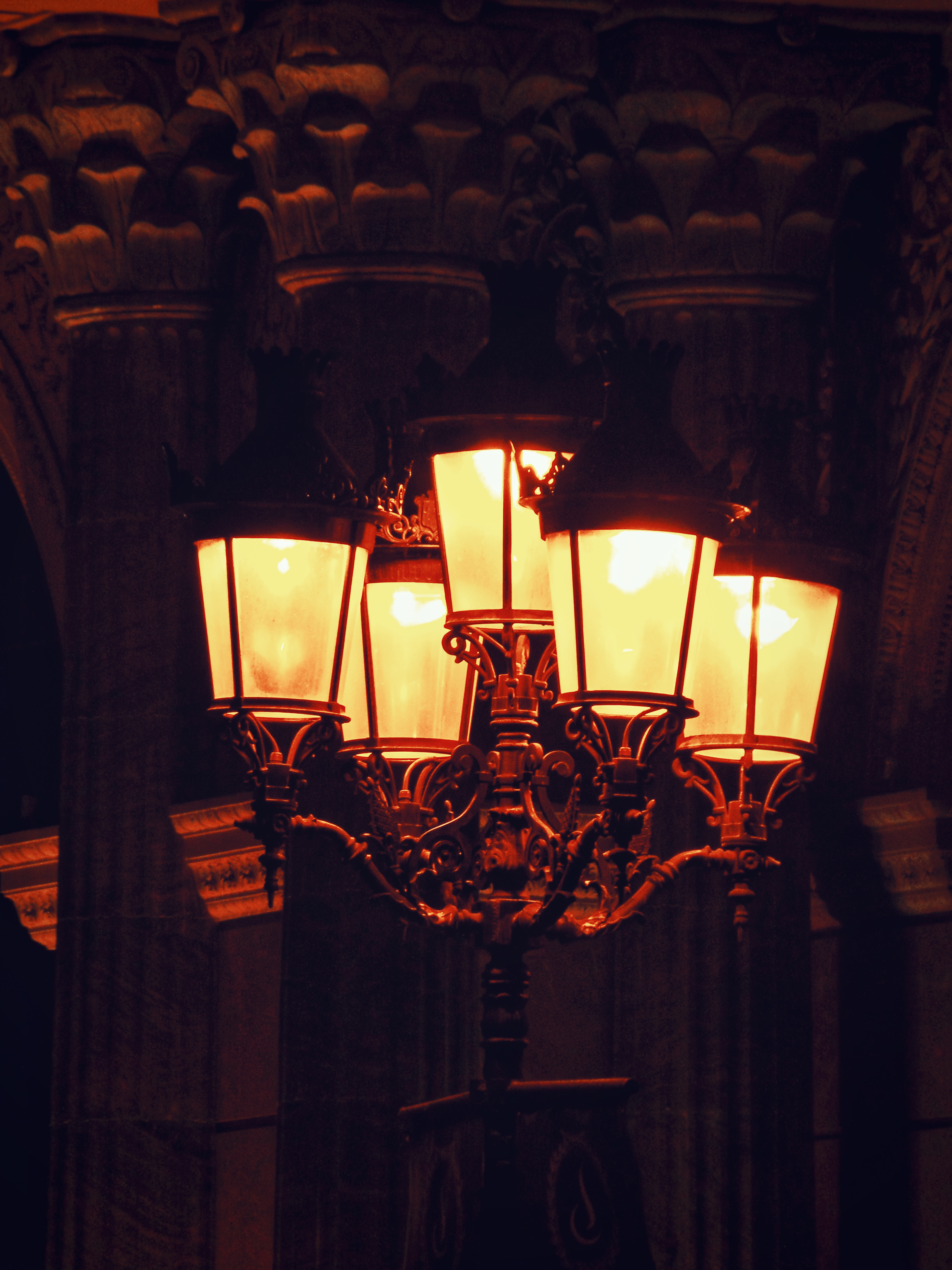 Fancy street lamps
